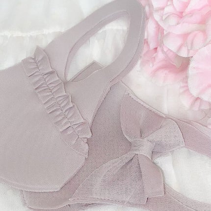 リボンマスク/DAISO/マスクを使ったクチコミ(4枚目)