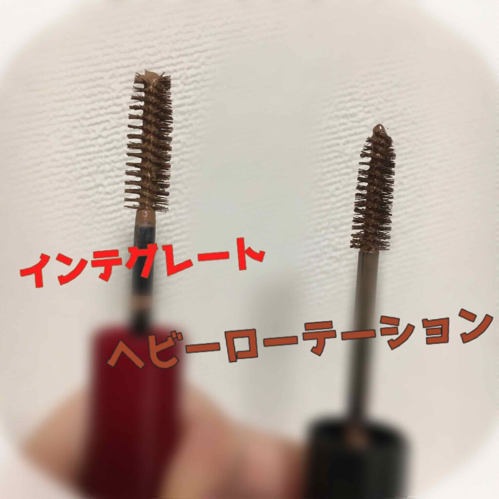 ニュアンスアイブローマスカラ/インテグレート/眉マスカラを使ったクチコミ（3枚目）