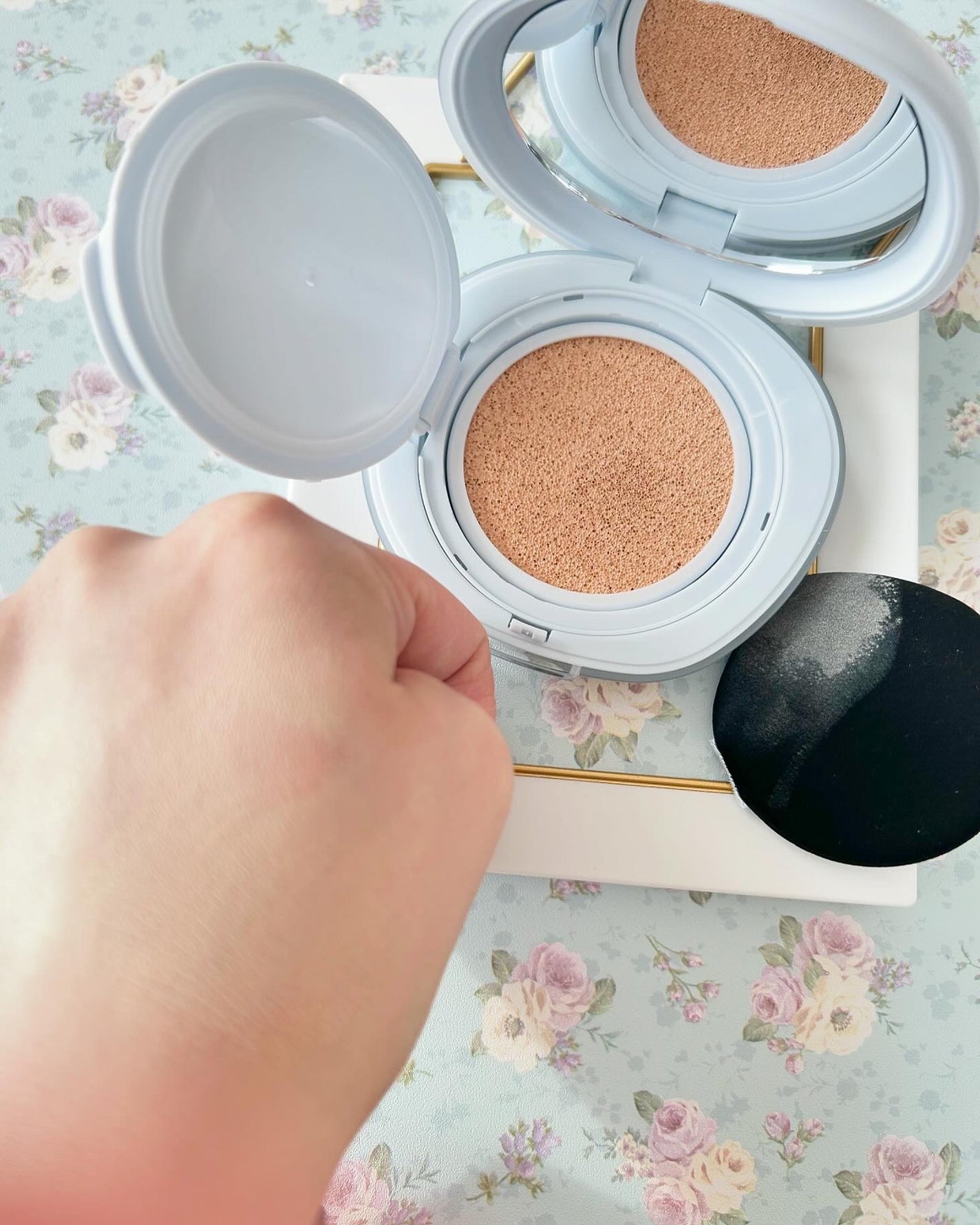 Skin breathing cushion Cloud/Healus/クッションファンデーションを使ったクチコミ(5枚目)