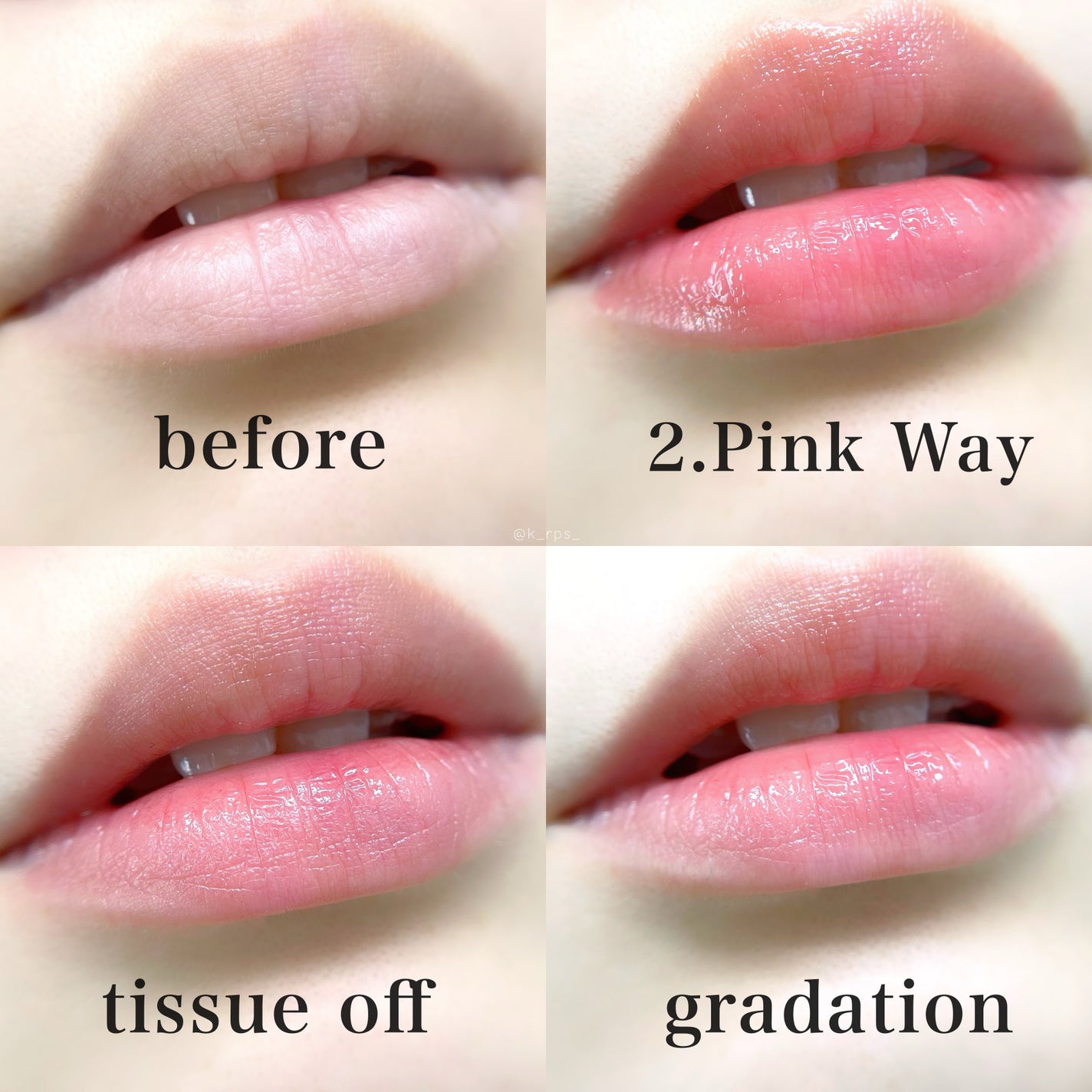 teo and the Milky Dotom Tint/タオアンダー/リップグロスを使ったクチコミ(6枚目)