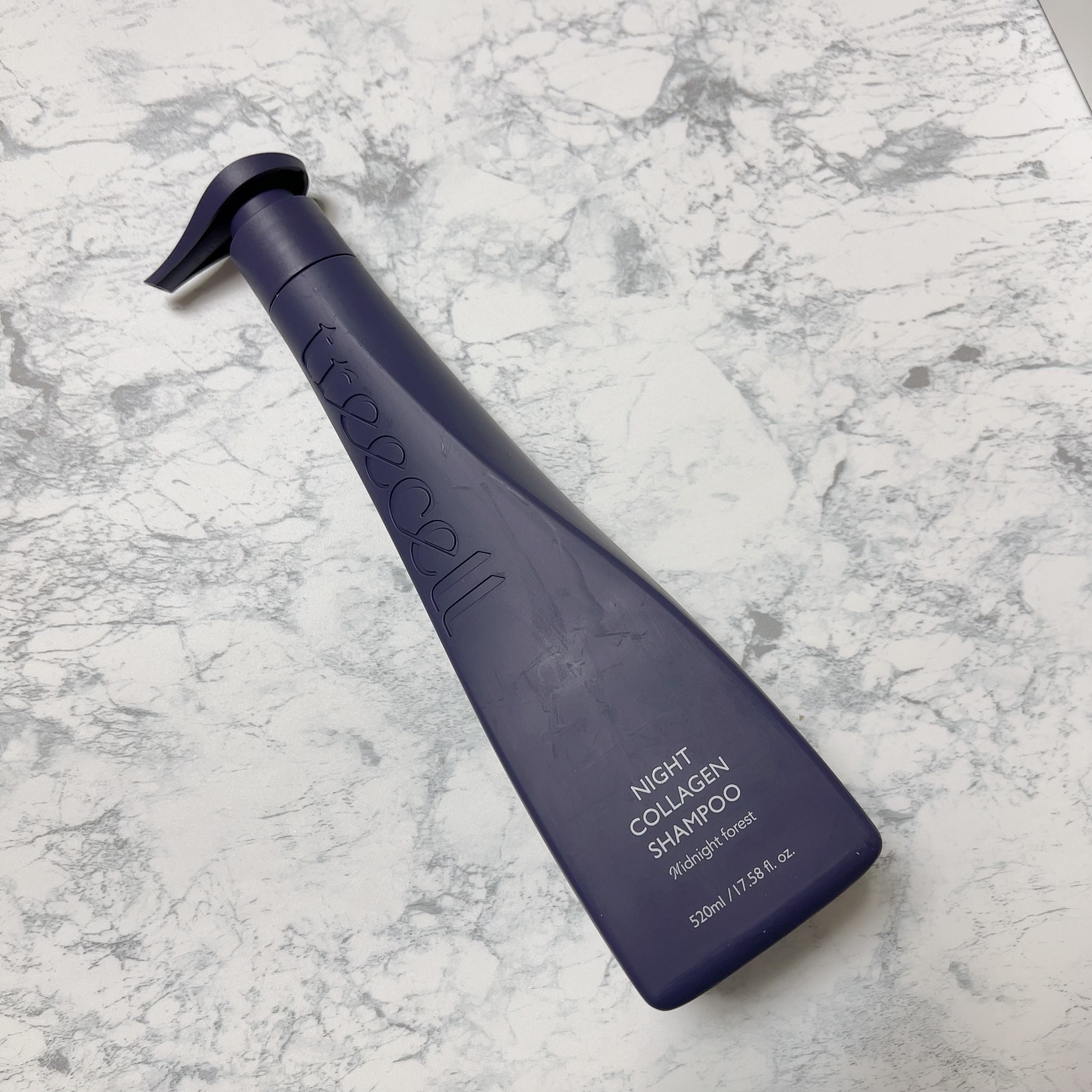 ナイトコラーゲンシャンプーミッドナイトフォレスト/treecell/市販シャンプーを使ったクチコミ（2枚目）
