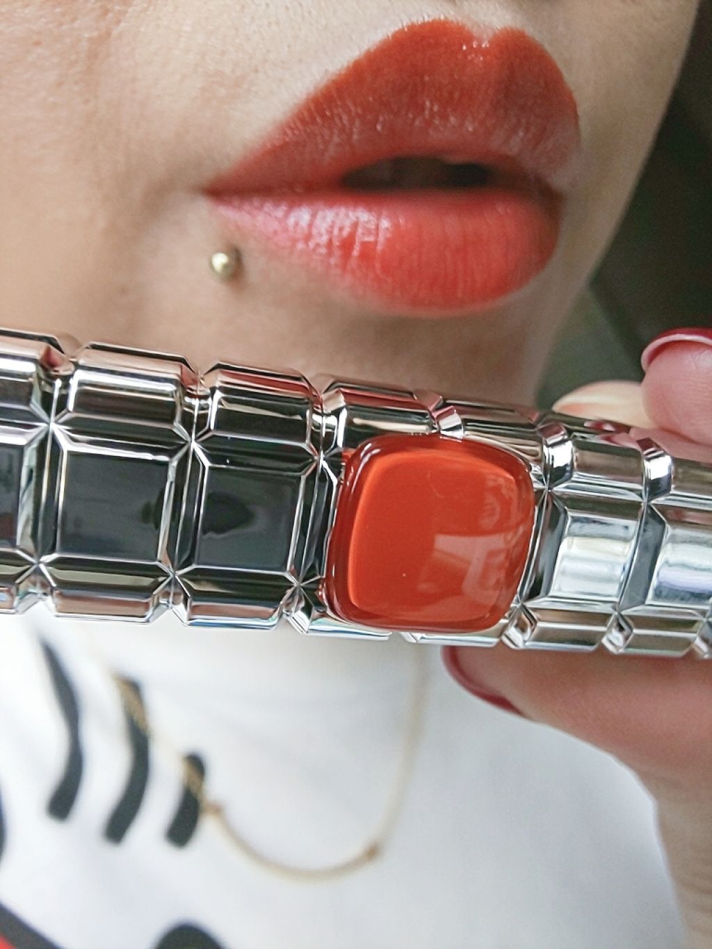 シャインオン/ロレアル パリ/口紅を使ったクチコミ(4枚目)