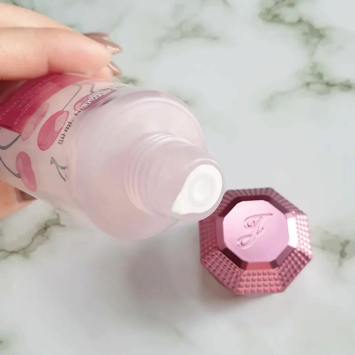 フレッシュハンドジェル チェリー ホワイトフローラル/JILL STUART/ハンドジェルを使ったクチコミ(2枚目)