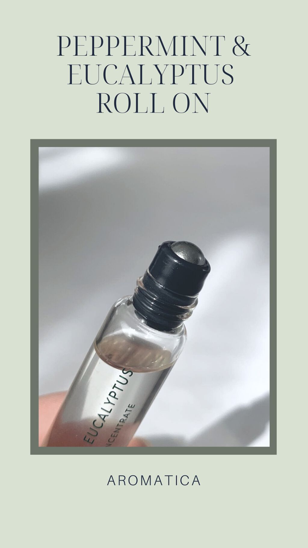 ペパーミント＆ユーカリ ロールオン/AROMATICA/その他スキンケアを使ったクチコミ（2枚目）