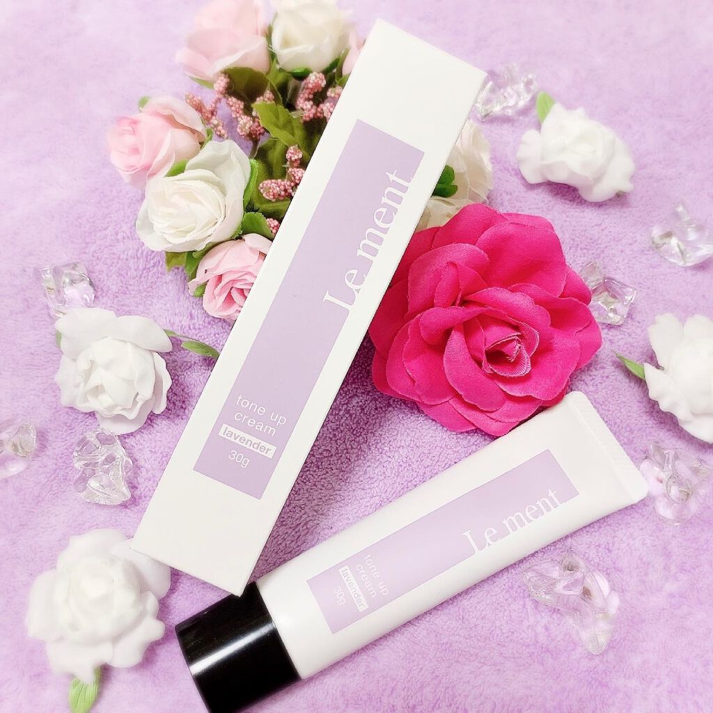 トーンアップクリーム/Le ment/化粧下地を使ったクチコミ(1枚目)