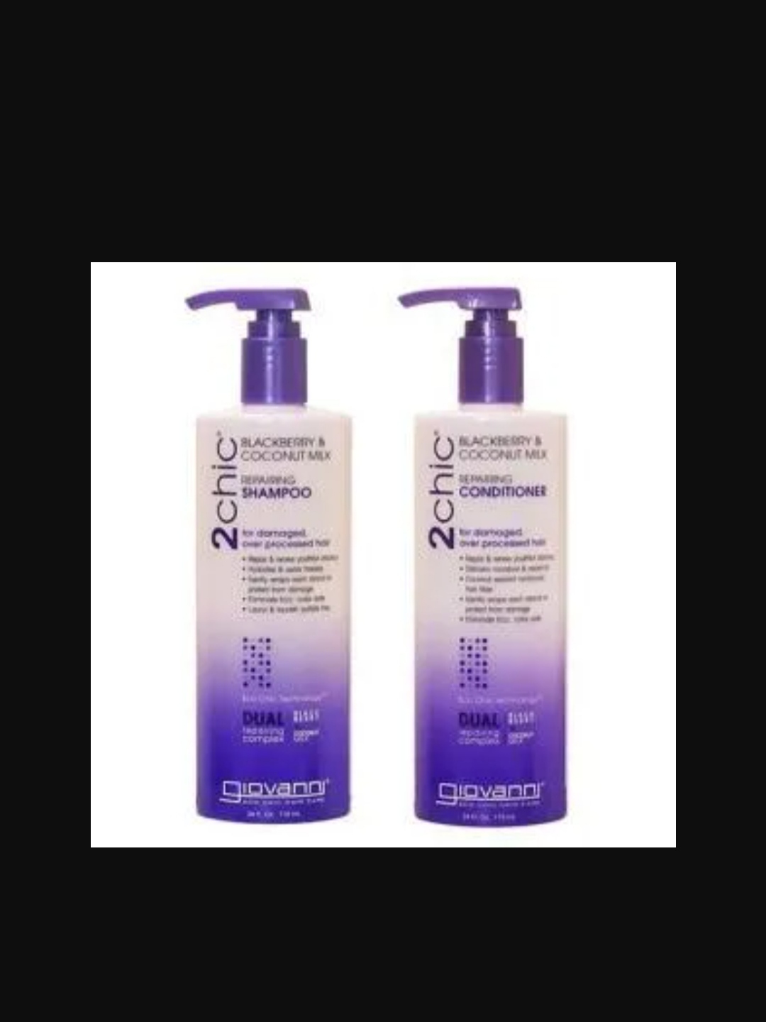 ジョヴァンニ 2chic ダメージ シャンプー/コンディショナー/giovanni/市販シャンプーを使ったクチコミ（1枚目）