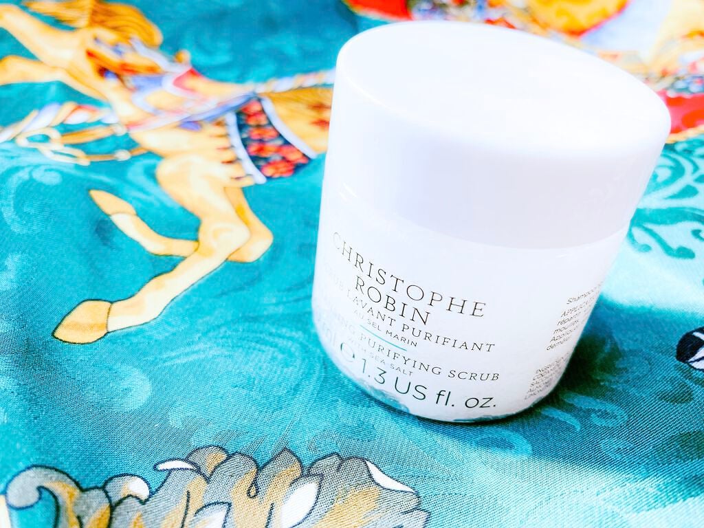 Cleansing Purifying Scrub with Sea Salt/Christophe Robin/ヘッドスクラブを使ったクチコミ(1枚目)