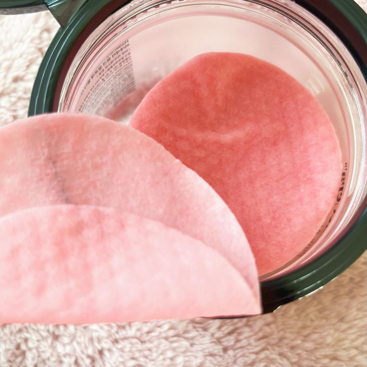 マデセラピンクアロエビルダートナーパッド/SKINRx LAB/トナーパッドを使ったクチコミ（3枚目）