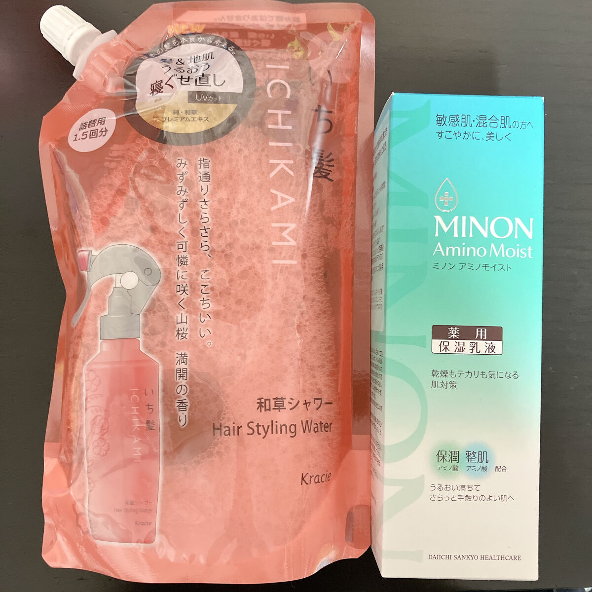 髪＆地肌うるおう寝ぐせ直し和草シャワー/いち髪/ヘアミストを使ったクチコミ（1枚目）