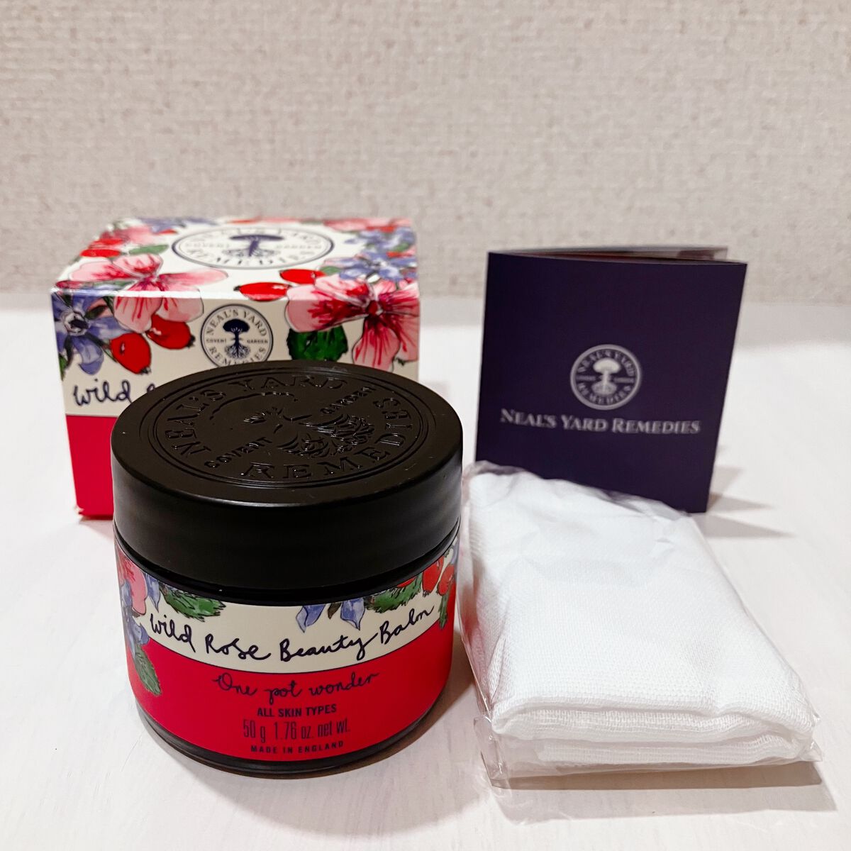 ワイルドローズビューティバーム/ニールズヤード レメディーズ/フェイスバームを使ったクチコミ（1枚目）