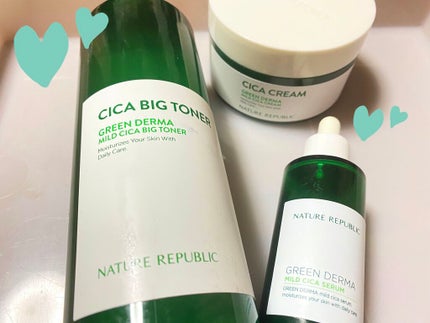 グリーン ダーマCICAビックトナー/ネイチャーリパブリック/化粧水を使ったクチコミ(1枚目)