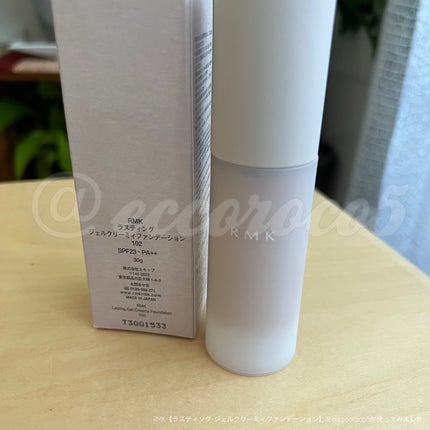 RMK ラスティング ジェルクリーミィファンデーション/RMK/クリーム・エマルジョンファンデーションを使ったクチコミ(6枚目)