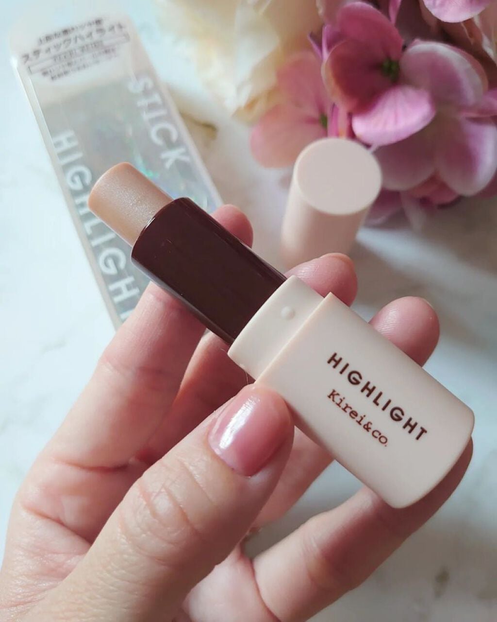 グロウスティックハイライト/Kirei&co./スティックハイライトを使ったクチコミ(2枚目)