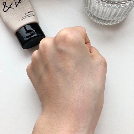 UVミルク/&be/日焼け止め・UVケアを使ったクチコミ(3枚目)