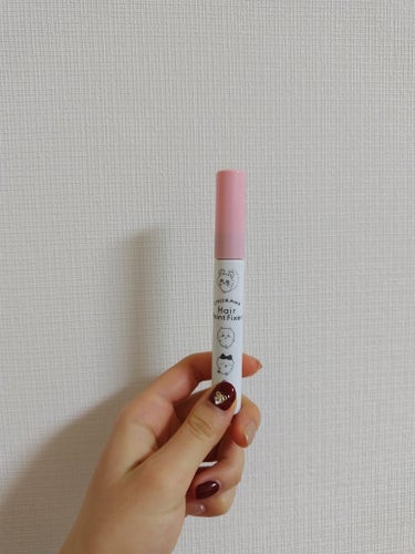 【使った商品】
PetitPetitまとめ髪ポイントフィクサーちいかわ限定デザイン9g

【商品の特徴】
アホ毛をササッと直せる！

【良いところ】
甘い香りでアホ毛が直せる！
パケのいちかわがかわいい