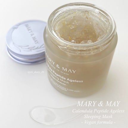 カレンデュラ ペプチド エイジレス スリーピングマスク/MARY&MAY/フェイスクリームを使ったクチコミ(1枚目)