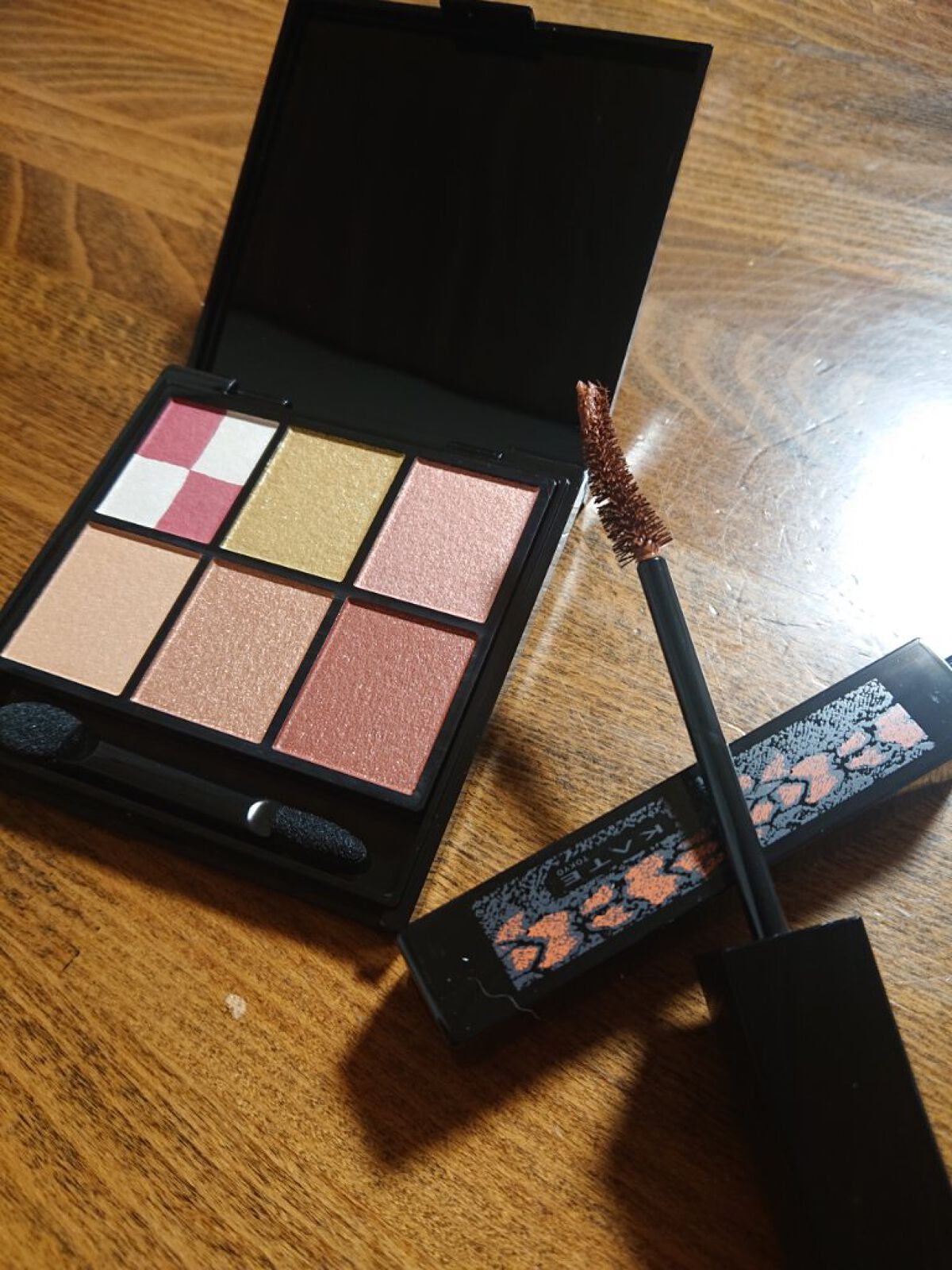 KATE 魂コレクション ブラウンレイヤーパレット/KATE/アイシャドウパレットを使ったクチコミ(2枚目)