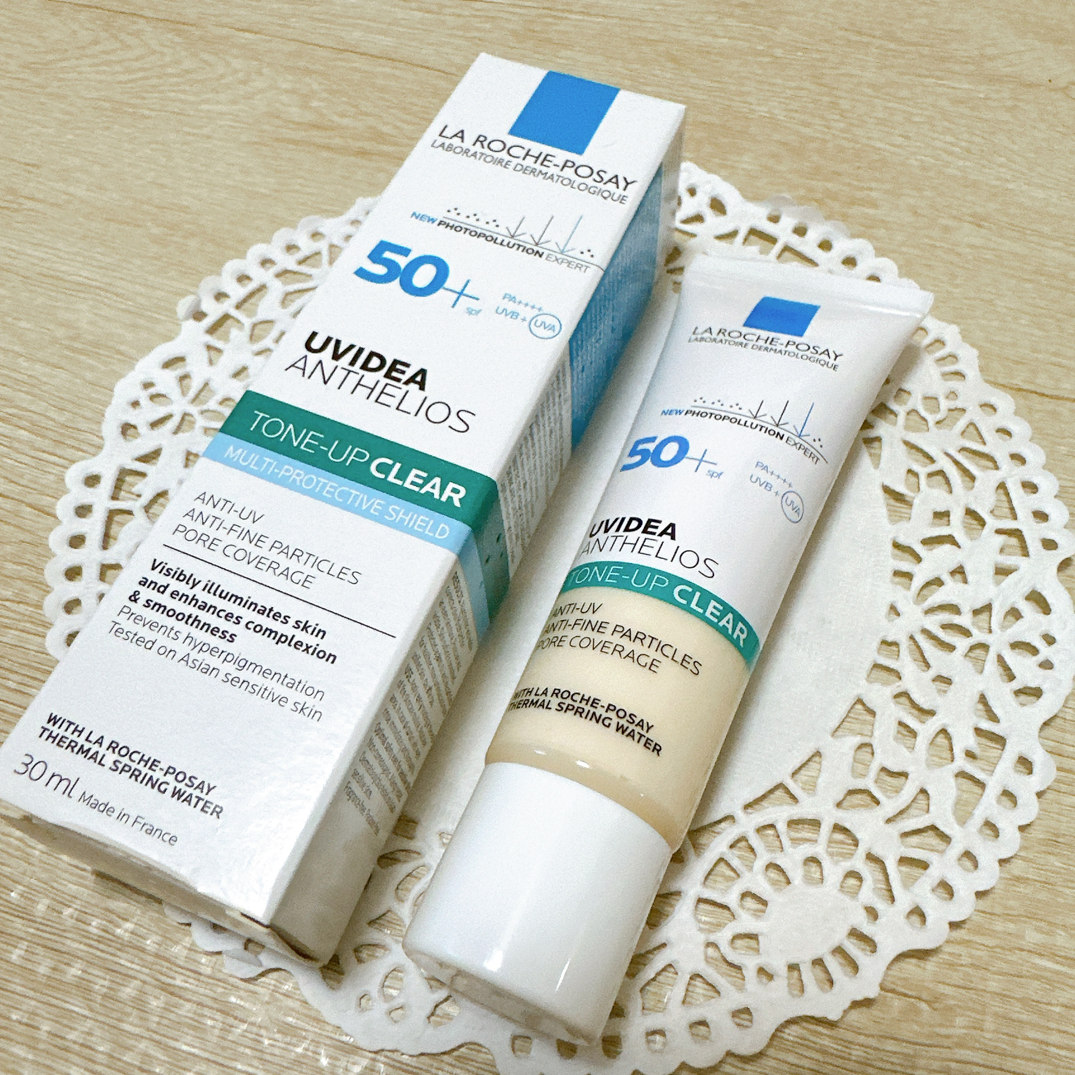 UVイデア XL プロテクショントーンアップ クリア/ラ ロッシュ ポゼ/化粧下地を使ったクチコミ（2枚目）