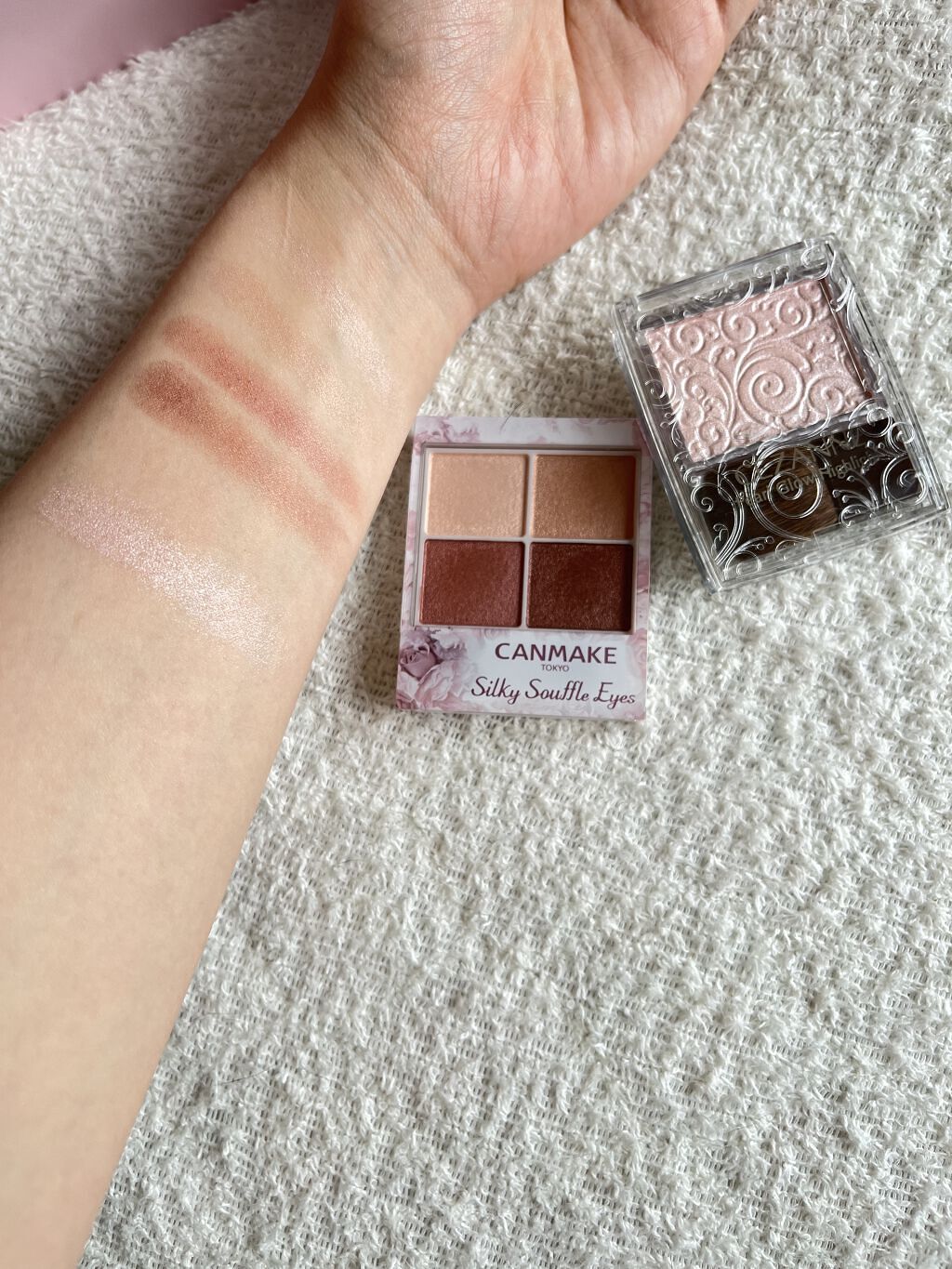 グロウフルールチークス/キャンメイク/パウダーチークを使ったクチコミ（2枚目）