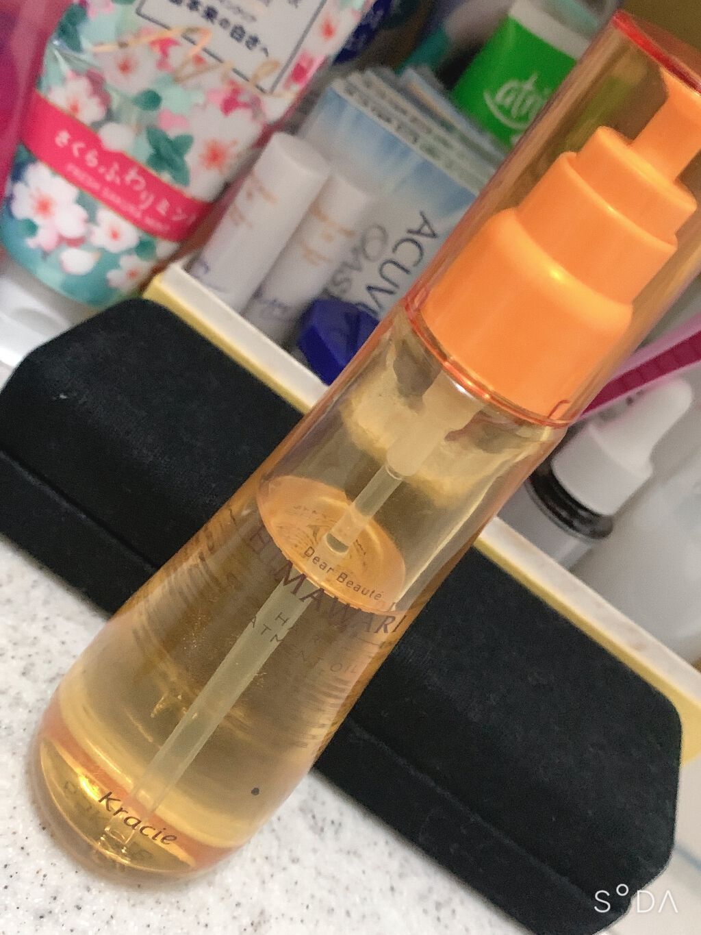 プレミアム リペアオイル (モイスト)/ディアボーテ/ヘアオイルを使ったクチコミ(1枚目)