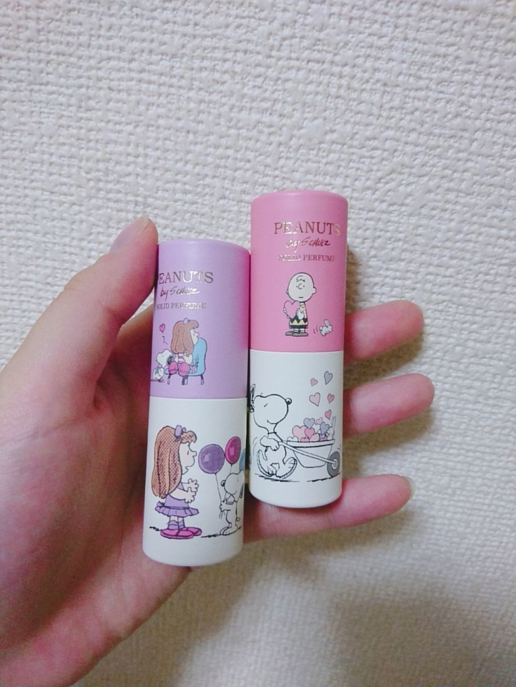スヌーピー ソリッドパフューム スティックタイプ/SHOBIDO/練り香水を使ったクチコミ(2枚目)