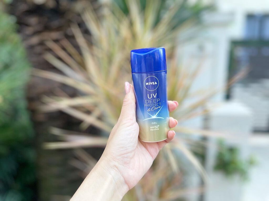 ニベアUV ディープ プロテクト＆ケア ジェル/ニベア/日焼け止めジェルを使ったクチコミ（2枚目）
