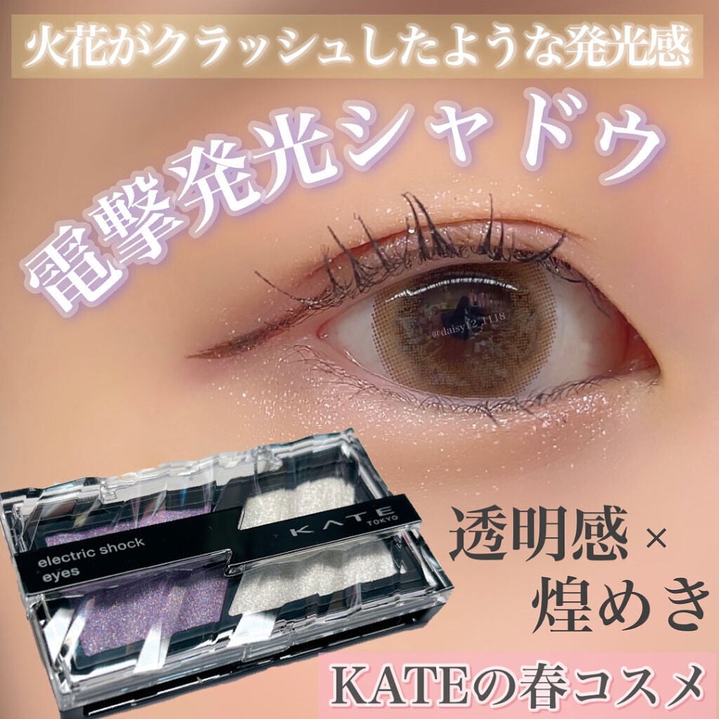 エレクトリックショックアイズ /KATE/アイシャドウパレットを使ったクチコミ(1枚目)