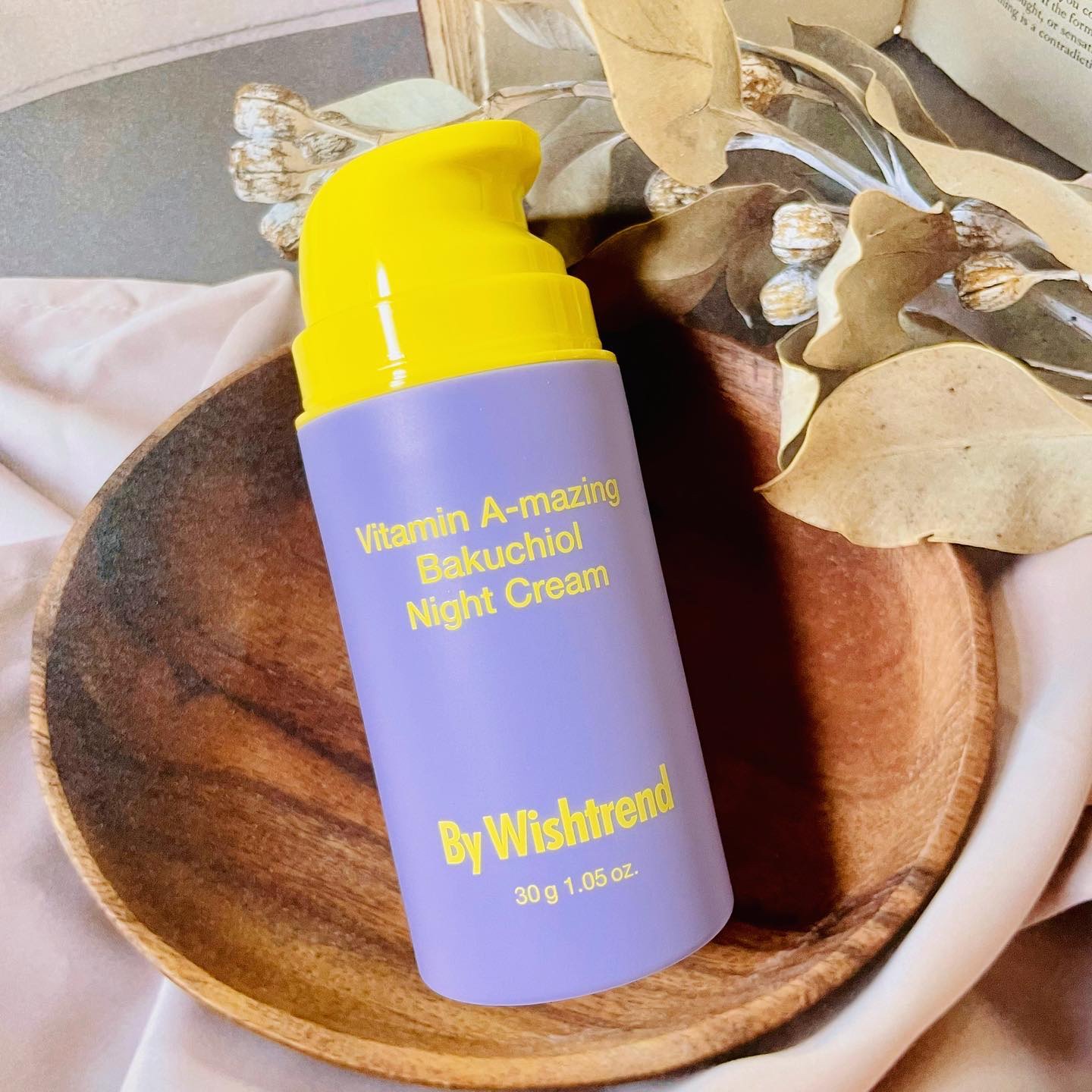 ビタミンA-mazingバクチオールナイトクリーム/By Wishtrend/フェイスクリームを使ったクチコミ（1枚目）