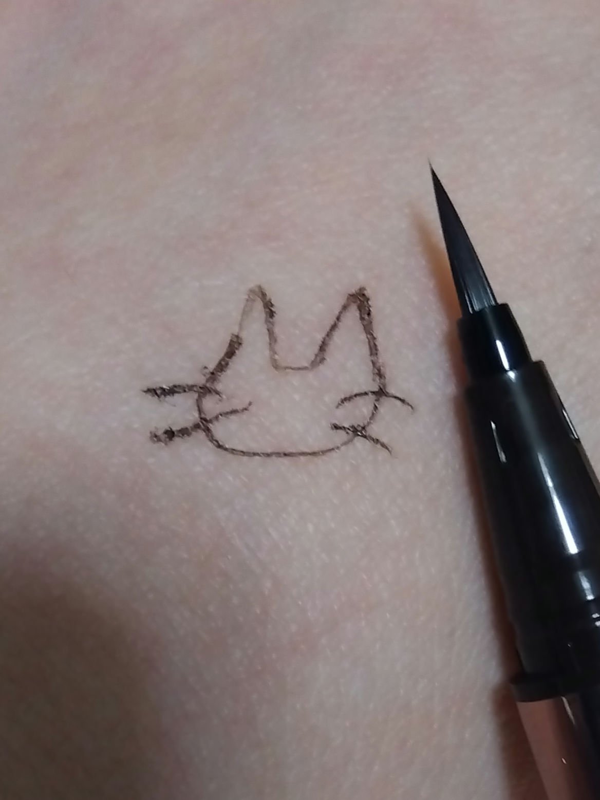 リキッドアイライナーR4/ラブ・ライナー/リキッドアイライナーを使ったクチコミ（3枚目）