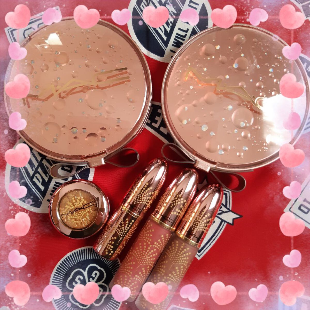 スパークラー アイシャドウ アイス ゴールド/M・A・C/単色アイシャドウを使ったクチコミ（1枚目）