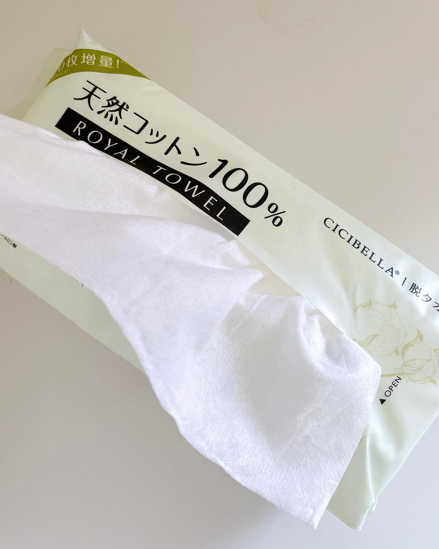 フェイスタオル/CICIBELLA/クレンジングタオルを使ったクチコミ(4枚目)
