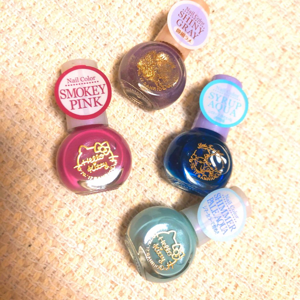 サンリオネイル/DAISO/マニキュアを使ったクチコミ(1枚目)