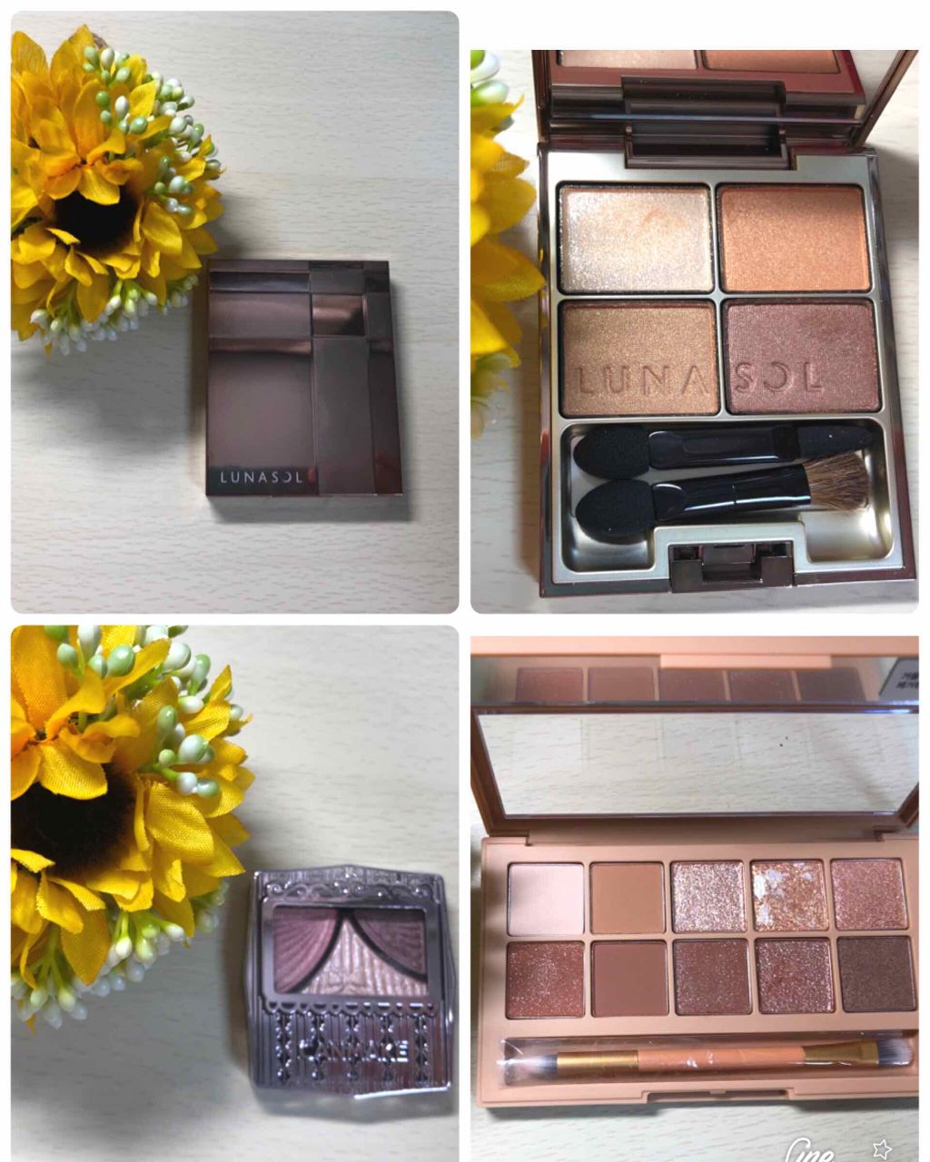 スキンモデリングアイズ/LUNASOL/アイシャドウパレットを使ったクチコミ（1枚目）