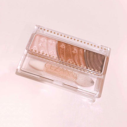 トーンアップアイシャドウ/CEZANNE/アイシャドウパレットを使ったクチコミ(1枚目)