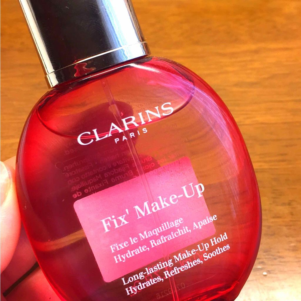 フィックス メイクアップ/CLARINS/ミスト状化粧水を使ったクチコミ（1枚目）