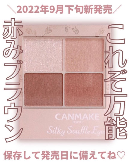 シルキースフレアイズ(マットタイプ)/キャンメイク/アイシャドウパレットを使ったクチコミ(1枚目)