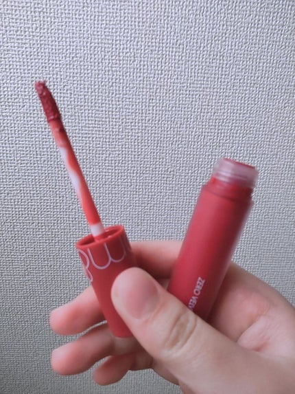 ゼロベルベットティント/rom&nd/リップティントを使ったクチコミ(4枚目)