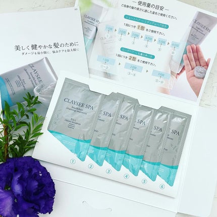 ヘッド&ヘアクレンジングトリートメント/CLAYSEE SPA/市販シャンプーを使ったクチコミ(1枚目)
