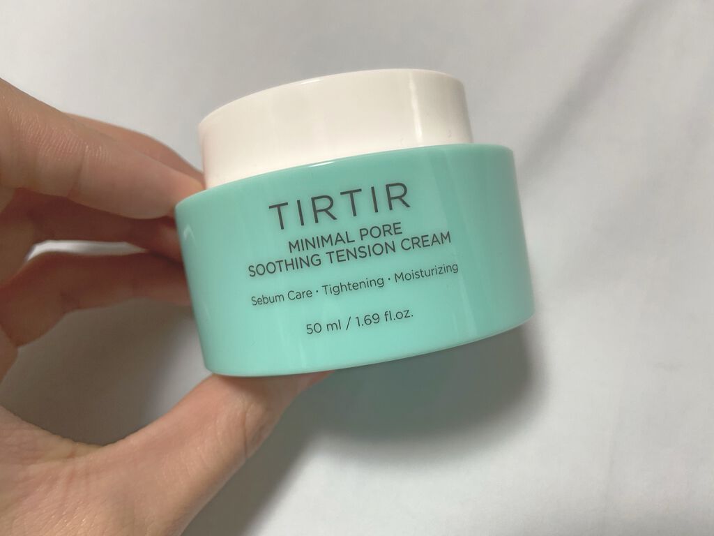 ミニマル ポア スージング テンション クリーム/TIRTIR(ティルティル)/フェイスクリームを使ったクチコミ(1枚目)