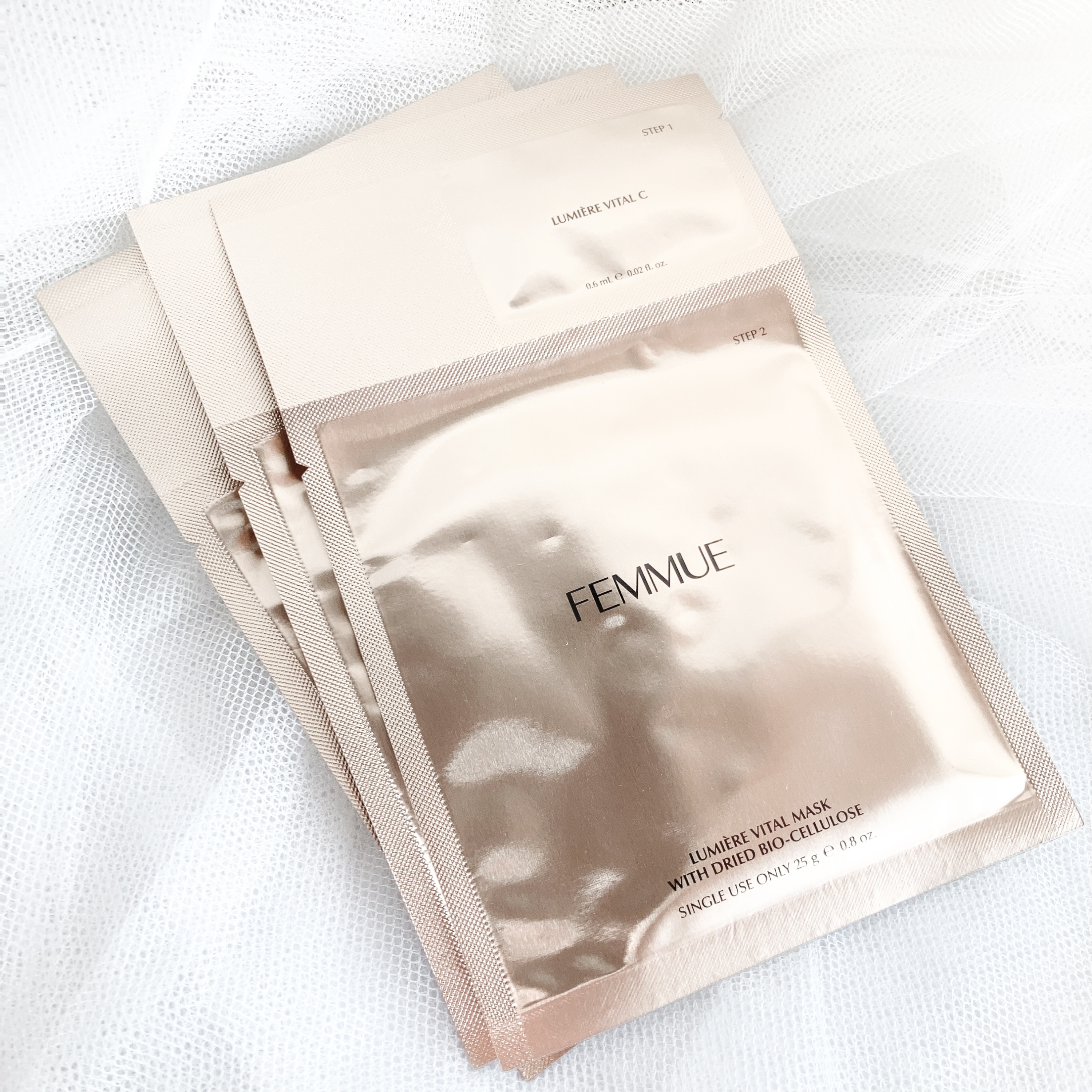 ルミエール ヴァイタルマスク/FEMMUE/シートマスク・パックを使ったクチコミ（1枚目）