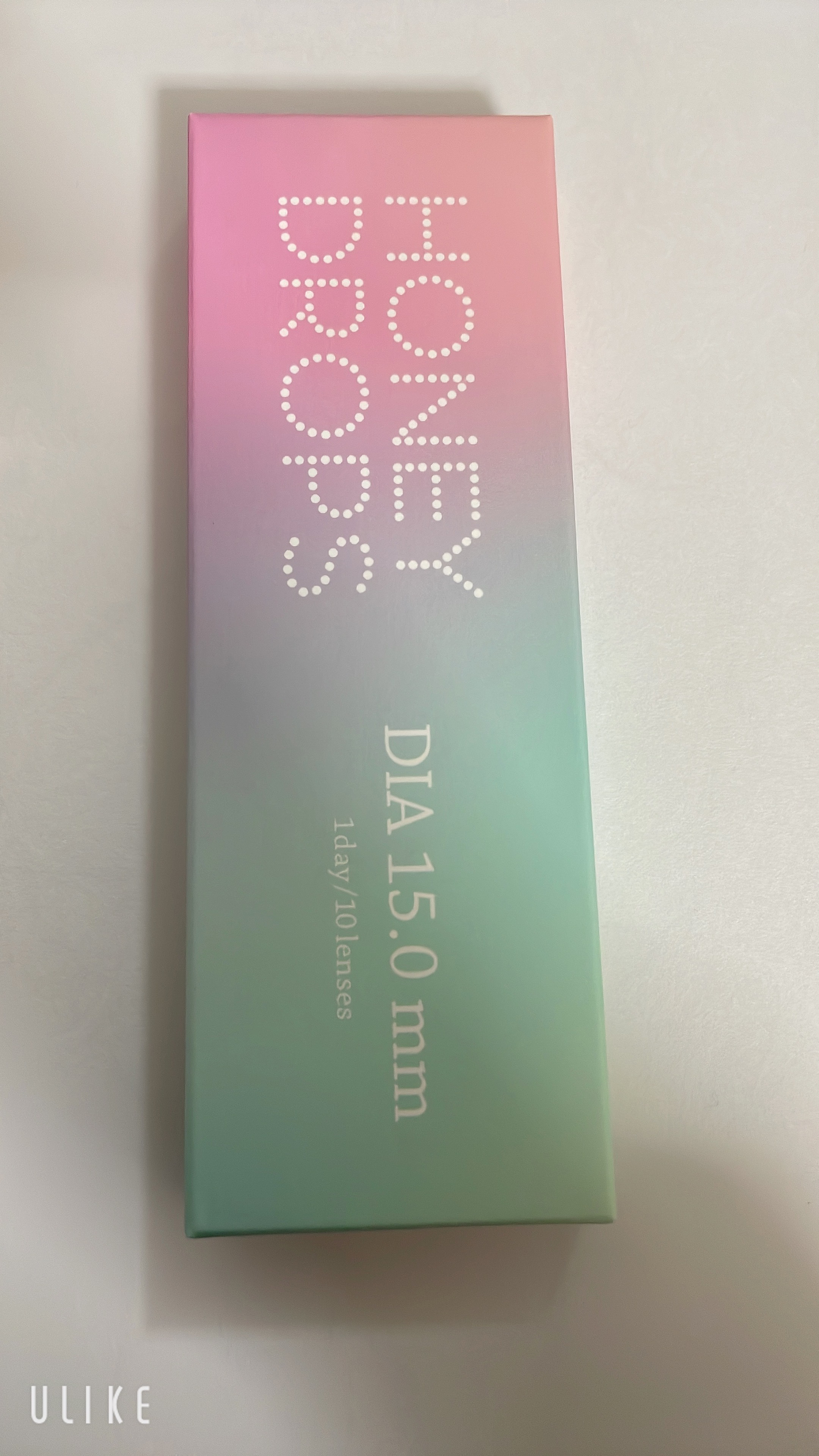 HoneyDrops 1day 15.0mm セピア/HONEY DROPS/ワンデー（１DAY）カラコンを使ったクチコミ（1枚目）