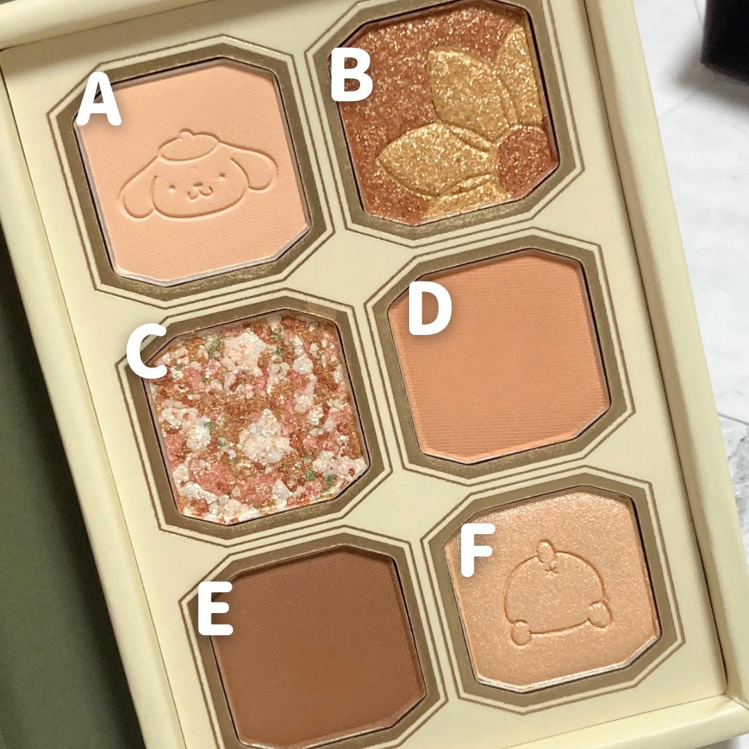 絵画アイシャドウパレット/MilleFée/アイシャドウパレットを使ったクチコミ(5枚目)