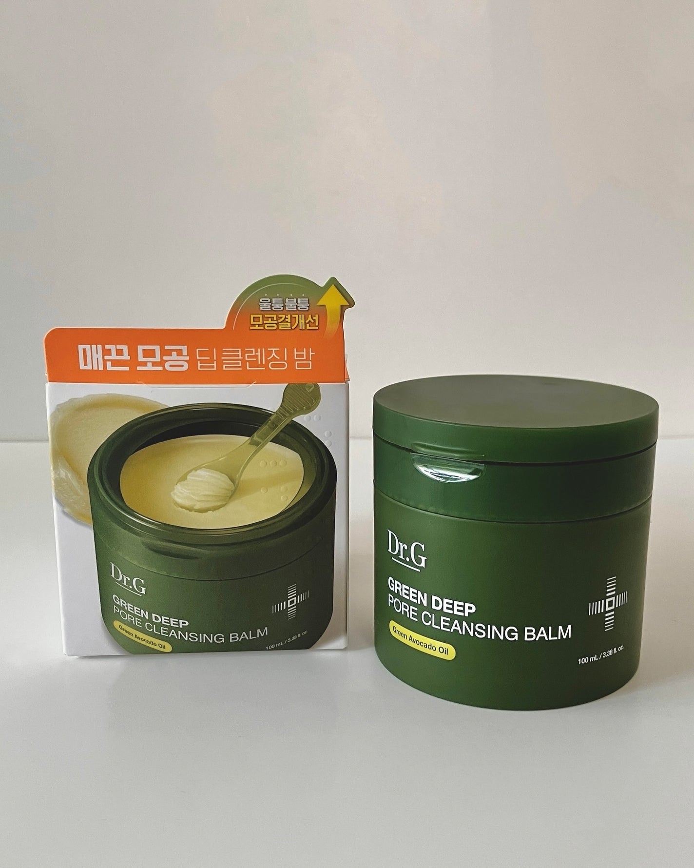 グリーンディープポアクレンジングバーム/Dr.G/クレンジングバームを使ったクチコミ(4枚目)