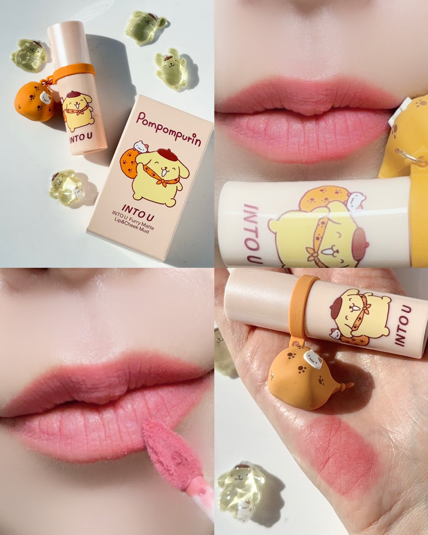 ゆんちゃん🍑 on LIPS 「INTOUとサンリオの限定コラボがついに実現🎀🍮🤍INTOU×..」(3枚目)