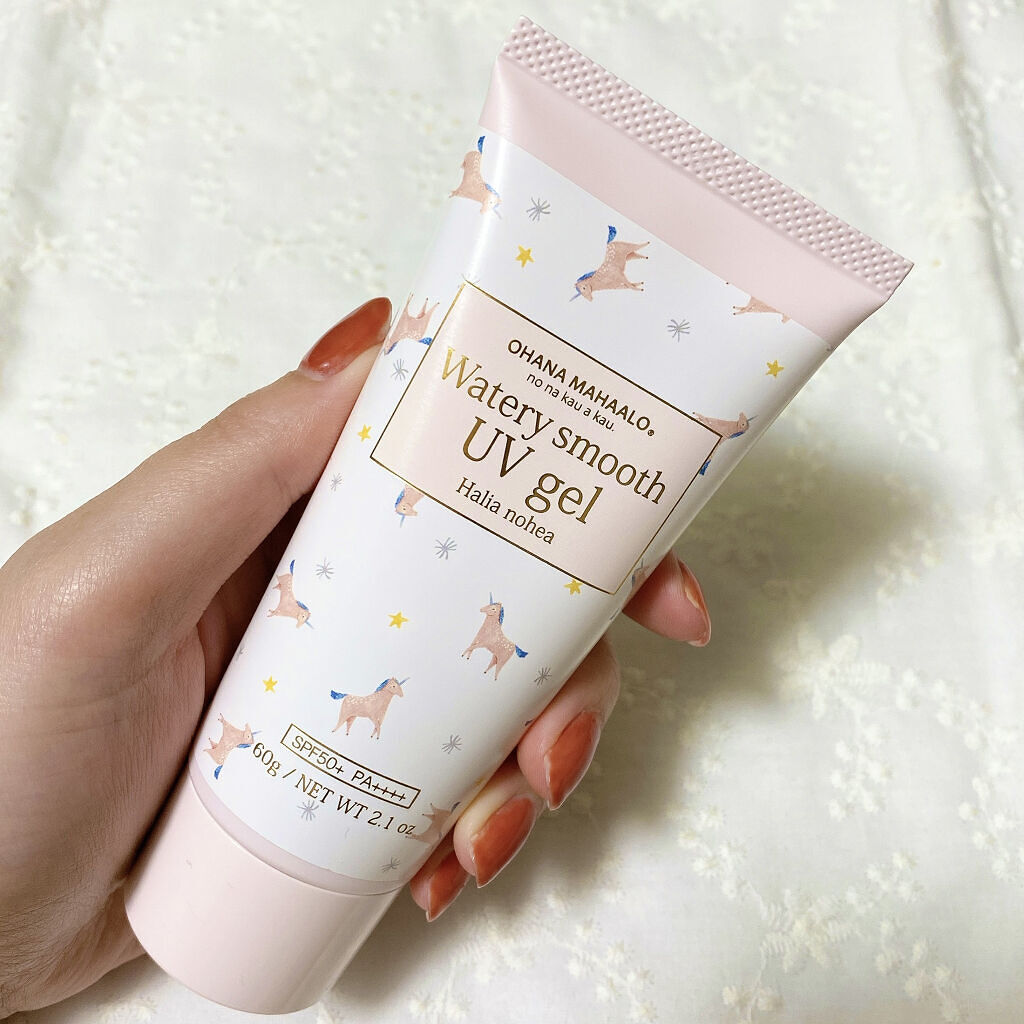 オハナマハロ  ウォータリースムーズUVジェル 〈ハリーア ノヘア〉/OHANA MAHAALO/日焼け止めジェルを使ったクチコミ（1枚目）