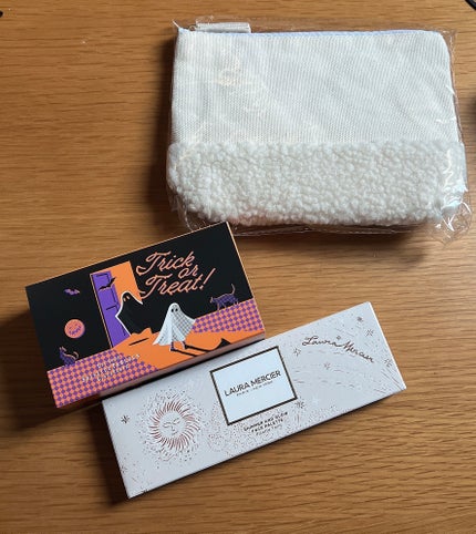 シマー アンド グロウ フェイス パレット/ローラ メルシエ/パウダーハイライトを使ったクチコミ(1枚目)