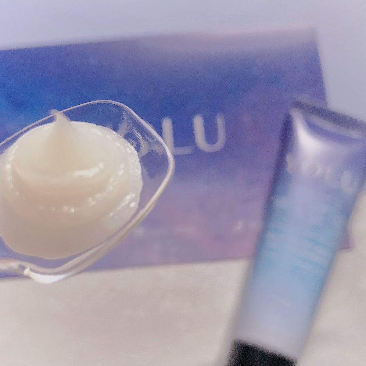 リラックスナイトリペアジェルヘアマスク/YOLU/ヘアマスク・ヘアパックを使ったクチコミ(2枚目)