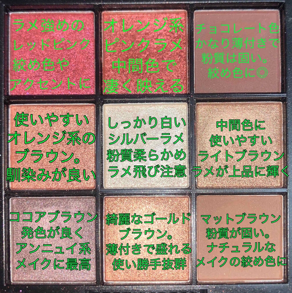 UR GLAM BLOOMING EYE COLOR PALETTE/U R GLAM/アイシャドウパレットを使ったクチコミ(1枚目)