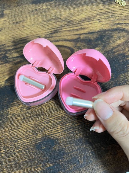 スフレカラーポット/dasique/口紅を使ったクチコミ(3枚目)