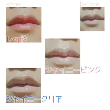 UR GLAM　SHEER LIP GLOSS レッド/U R GLAM/リップグロスを使ったクチコミ（3枚目）